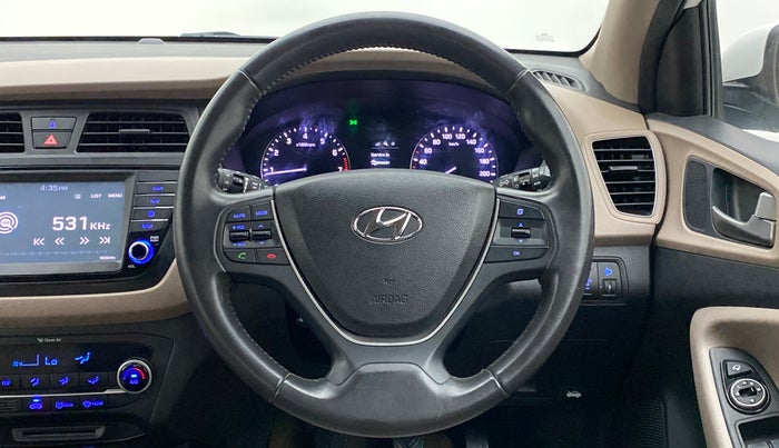 2016 Hyundai Elite i20 ASTA 1.2 (O), Petrol, Manual, 27,976 km, Steering Wheel Close Up