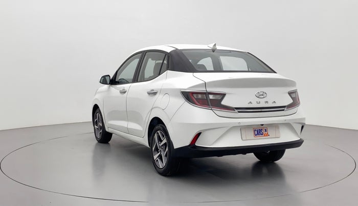 2020 Hyundai AURA SX (O) MT, Petrol, Manual, 4,367 km, Left Back Diagonal