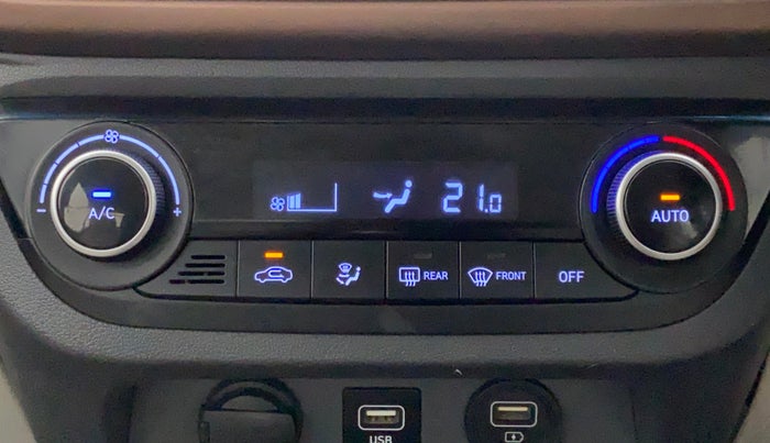 2020 Hyundai AURA SX (O) MT, Petrol, Manual, 4,367 km, Automatic Climate Control