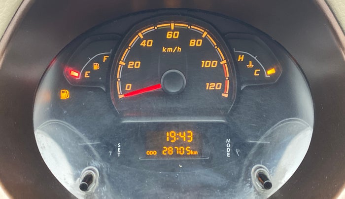 2016 Tata Nano XT TWIST, Petrol, Manual, 28,746 km, Odometer Image