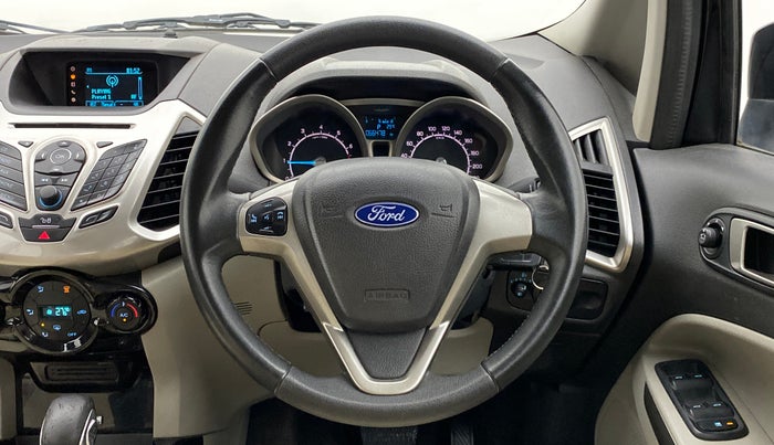 2014 Ford Ecosport 1.5 TITANIUM TI VCT AT, Petrol, Automatic, 66,514 km, Steering Wheel Close Up