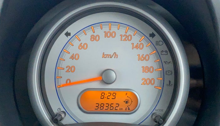 2011 Maruti Ritz VXI, Petrol, Manual, 38,428 km, Odometer Image
