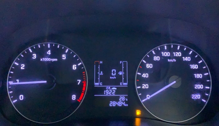 2019 Hyundai Creta 1.6 SX VTVT, Petrol, Manual, 28,596 km, Odometer Image