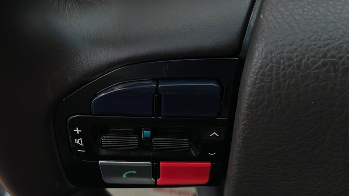 KIA MOHAVE-Steering Wheel Media Control Scratch