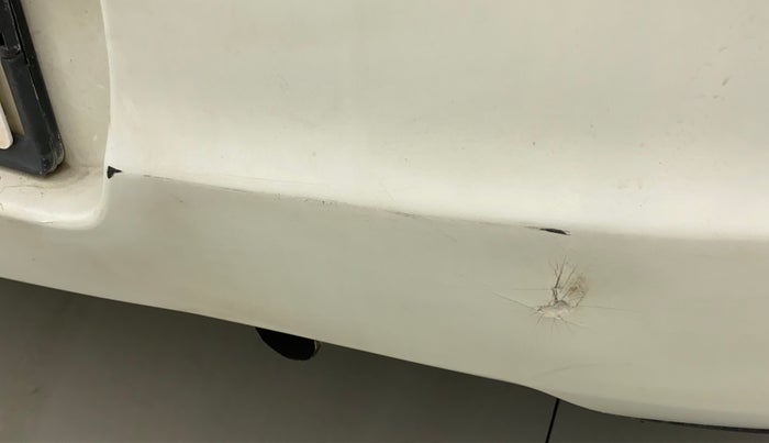 2011 Maruti Swift VXI D, Petrol, Manual, 76,904 km, Rear bumper - Paint is slightly damaged