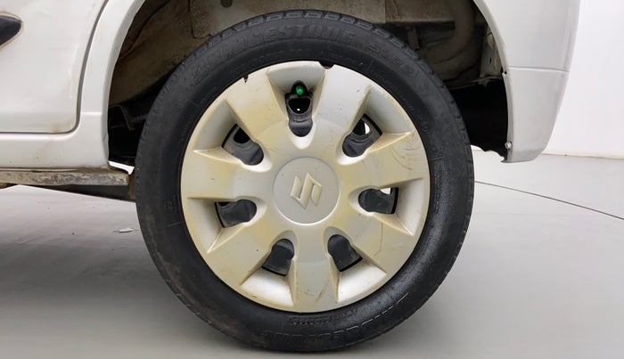 2013 Maruti Alto K10 VXI P, Petrol, Manual, 84,626 km, Left Rear Wheel