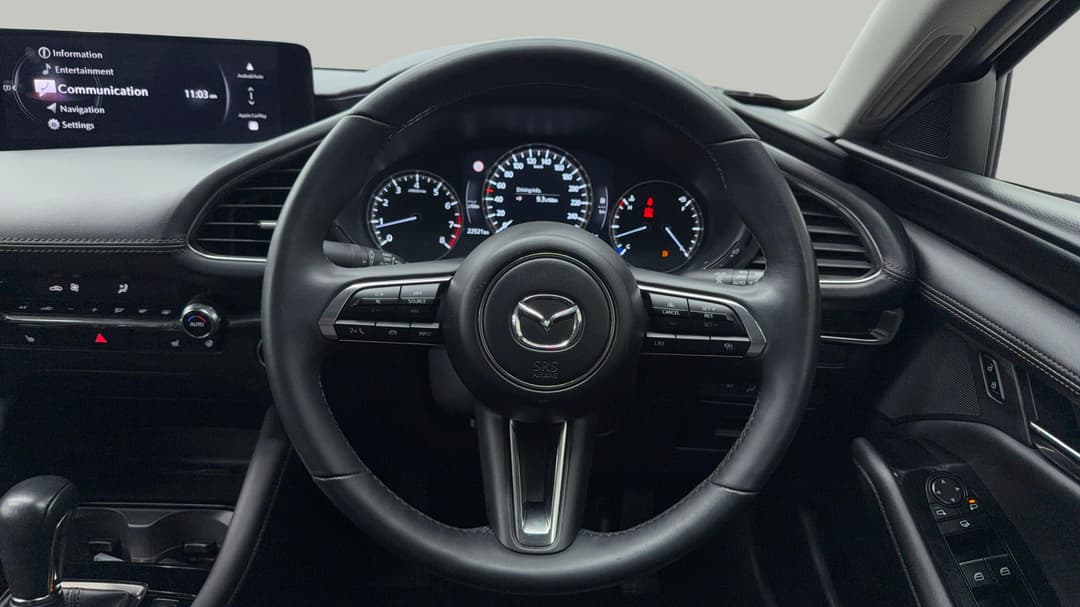 2024 Mazda 3 G25 Gt, Automatic, 22521 km, Steering Wheel Close-up