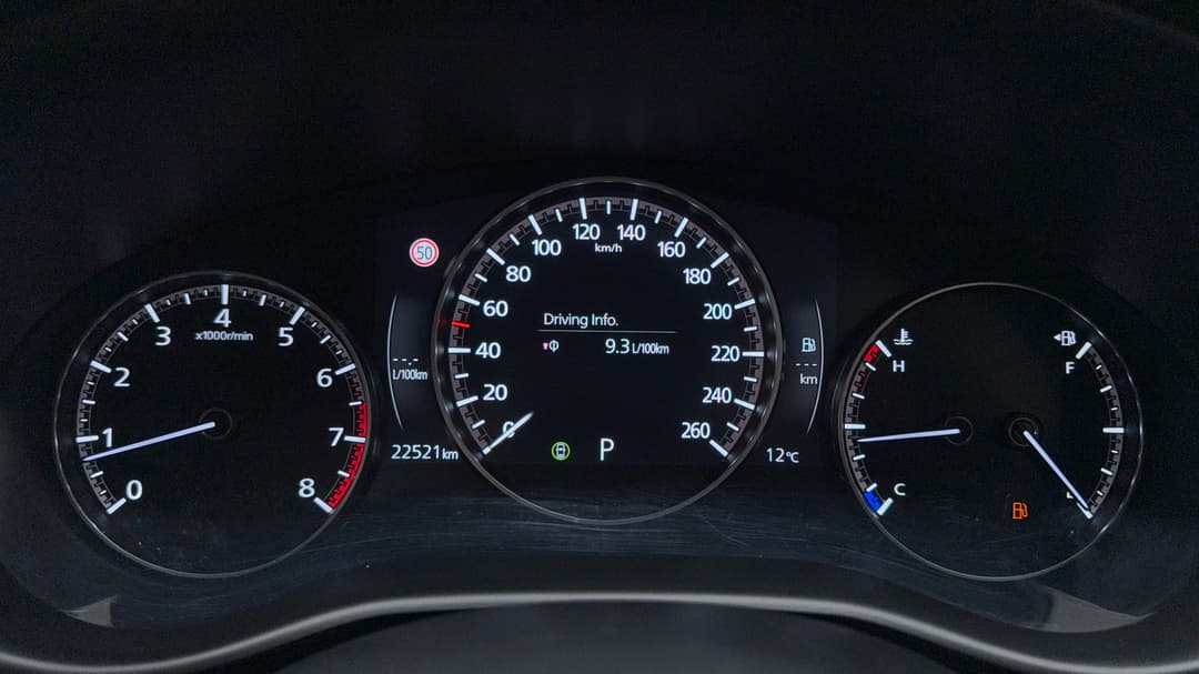 2024 Mazda 3 G25 Gt, Automatic, 22521 km, Odometer View