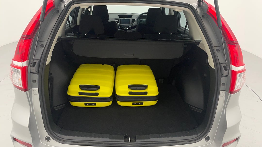 Boot Inside View with Luggage