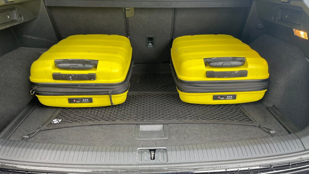 Boot Inside View with Luggage