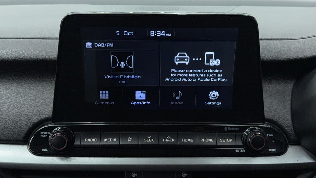 2019 Kia Cerato S, Automatic, 117213 km, Infotainment System