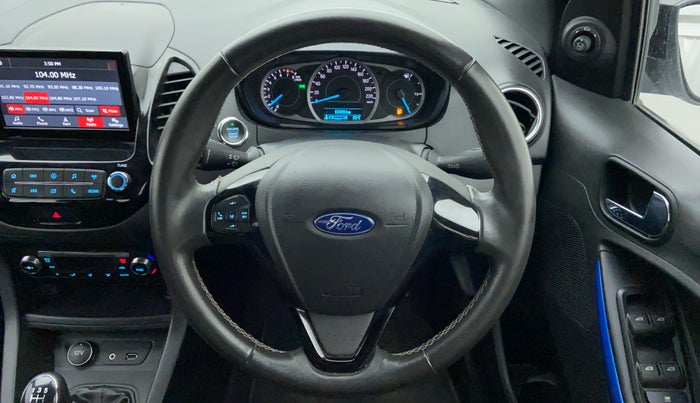2019 Ford New Figo 1.2 TITANIUM BLU, Petrol, Manual, 15,986 km, Steering Wheel Close Up