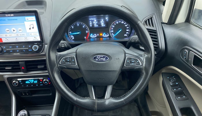 2020 Ford Ecosport 1.5TITANIUM TDCI, Diesel, Manual, 21,852 km, Steering Wheel Close Up