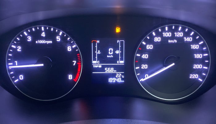 2016 Hyundai Elite i20 SPORTZ 1.2, Petrol, Manual, 18,948 km, Odometer View