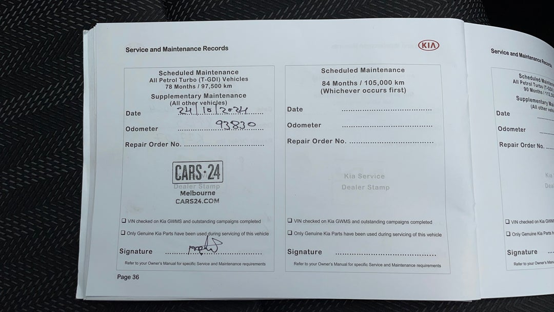 Service History