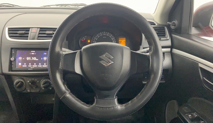 2017 Maruti Swift LXI OPT, Petrol, Manual, 10,875 km, Steering Wheel Close-up