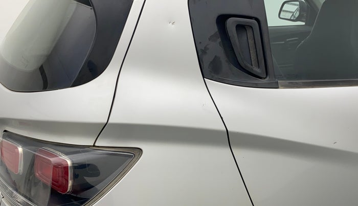 2017 Mahindra KUV 100 NXT K2 6 STR, Petrol, Manual, 8,524 km, Right quarter panel - Slightly dented