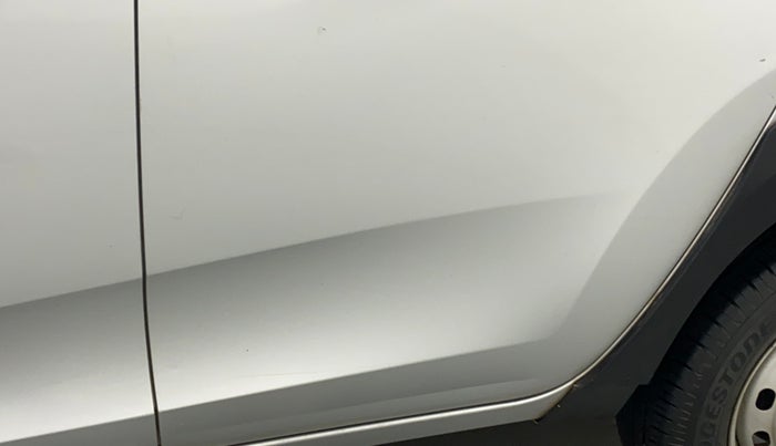 2017 Mahindra KUV 100 NXT K2 6 STR, Petrol, Manual, 8,524 km, Rear left door - Slightly dented