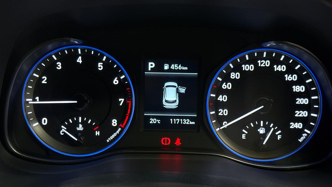 2019 Hyundai Kona Elite (FWD), Automatic, 117132 km, Odometer View