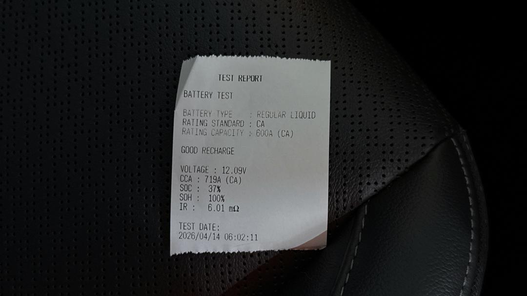 2019 Hyundai Kona Elite (FWD), Automatic, 117132 km, Car Battery Health