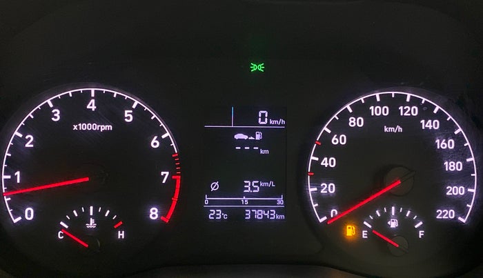 2018 Hyundai Verna 1.6 SX VTVT, Petrol, Manual, 37,879 km, Odometer Image