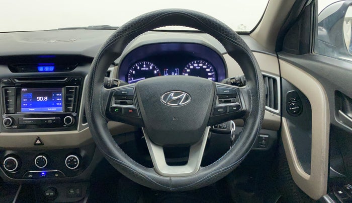 2015 Hyundai Creta S 1.6 PETROL, Petrol, Manual, 62,617 km, Steering Wheel Close Up