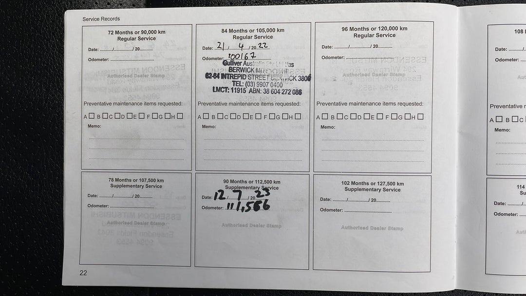 2016 Mitsubishi Outlander Exceed (4x4), Automatic, 111567 km, Service History