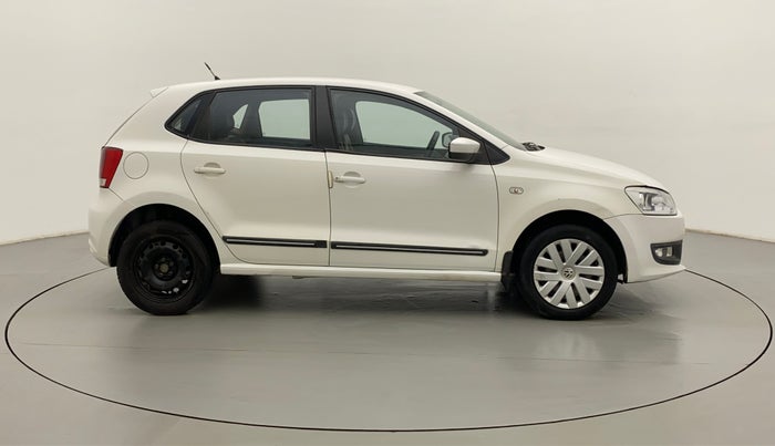 2013 Volkswagen Polo COMFORTLINE 1.2L PETROL, Petrol, Manual, 1,19,316 km, Right Side View