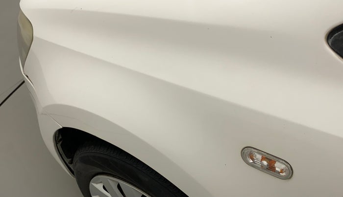 2013 Volkswagen Polo COMFORTLINE 1.2L PETROL, Petrol, Manual, 1,19,316 km, Left fender - Slightly dented