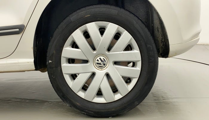 2013 Volkswagen Polo COMFORTLINE 1.2L PETROL, Petrol, Manual, 1,19,316 km, Left Rear Wheel