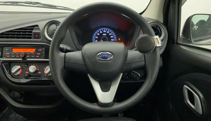 2018 Datsun Redi Go T(O) 1.0 AMT, Petrol, Automatic, 16,485 km, Steering Wheel Close Up