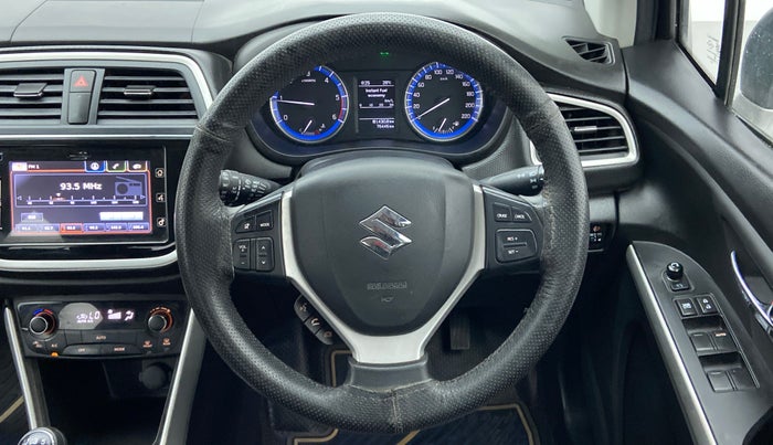 2017 Maruti S Cross ZETA 1.3, Diesel, Manual, 76,472 km, Steering Wheel Close Up