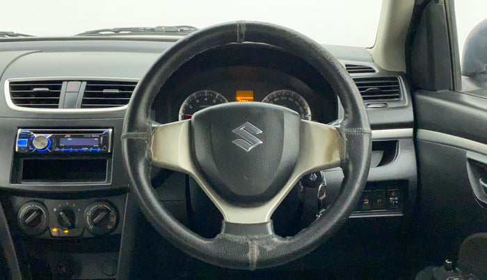 2014 Maruti Swift VXI, Petrol, Manual, 70,366 km, Steering Wheel Close Up