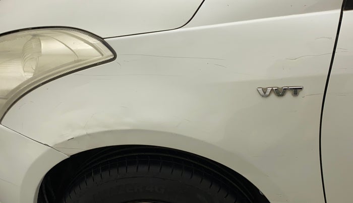 2014 Maruti Swift VXI, Petrol, Manual, 70,366 km, Left fender - Minor scratches
