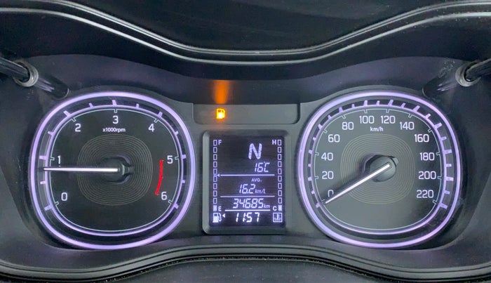 2018 Maruti Vitara Brezza ZDI + AMT, Diesel, Automatic, 34,843 km, Odometer Image