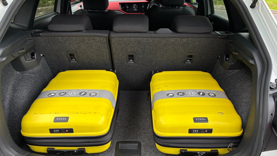 Boot Inside View with Luggage