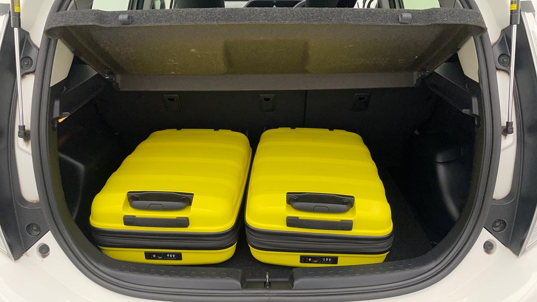 Boot Inside View with Luggage