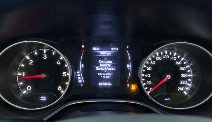 2017 Jeep Compass 2.0 LONGITUDE, Diesel, Manual, 69,224 km, Odometer Image