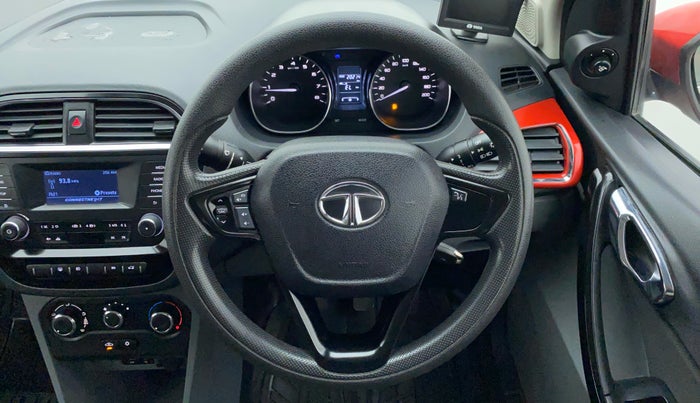 2018 Tata TIGOR XZ 1.2 REVOTRON, Petrol, Manual, 20,269 km, Steering Wheel Close Up