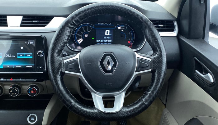 2019 Renault TRIBER 1.0 RXZ, Petrol, Manual, 22,188 km, Steering Wheel Close Up