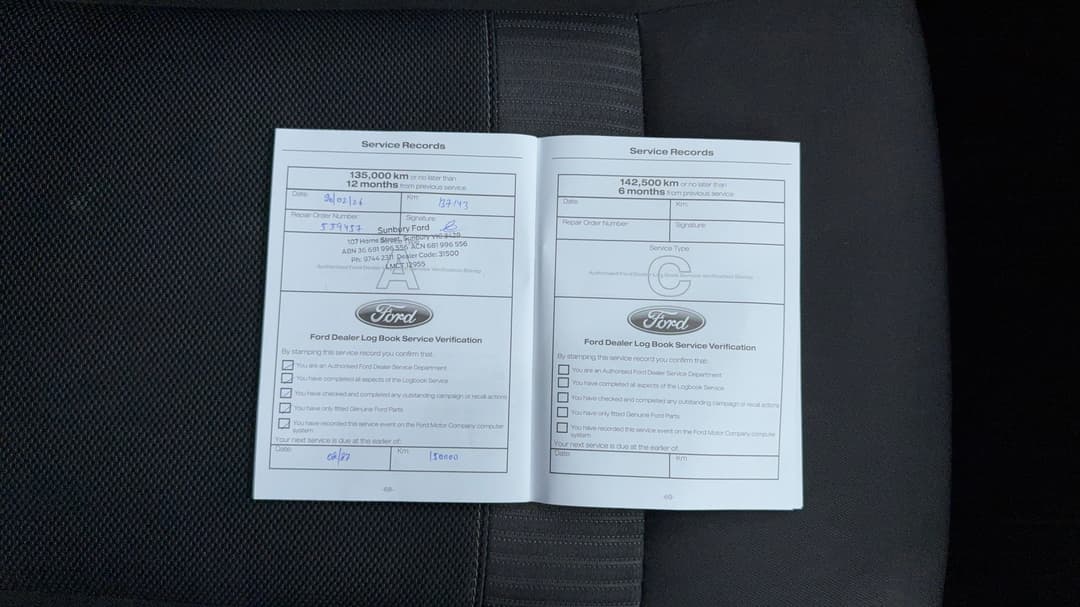 2019 Ford Ranger Xlt 3.2 (4x4), Automatic, 147323 km, Service History