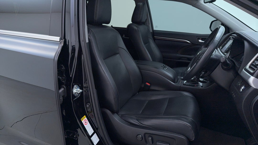 Right Side Front Door Cabin View