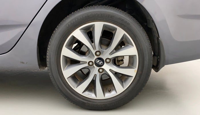 2014 Hyundai Verna FLUIDIC 1.4 VTVT CX, Petrol, Manual, 21,987 km, Left Rear Wheel