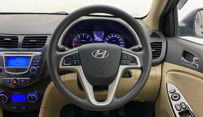 2014 Hyundai Verna FLUIDIC 1.4 VTVT CX, Petrol, Manual, 21,987 km, Steering Wheel Close Up