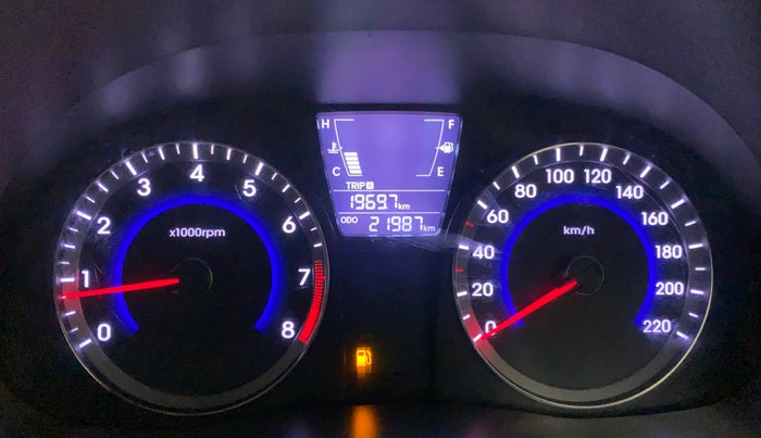 2014 Hyundai Verna FLUIDIC 1.4 VTVT CX, Petrol, Manual, 21,987 km, Odometer Image