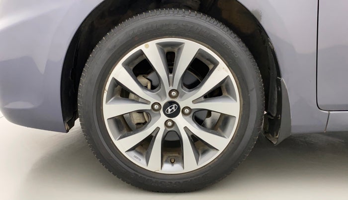 2014 Hyundai Verna FLUIDIC 1.4 VTVT CX, Petrol, Manual, 21,987 km, Left Front Wheel