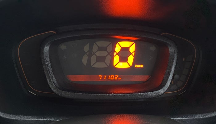 2017 Renault Kwid RXL, Petrol, Manual, 71,093 km, Odometer Image