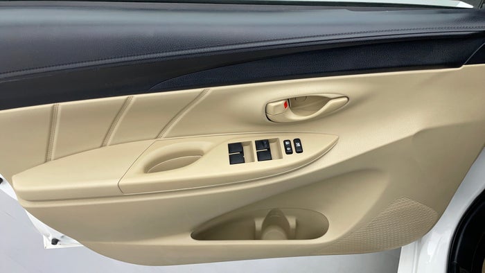 Toyota Yaris-Driver Side Door Panels Controls