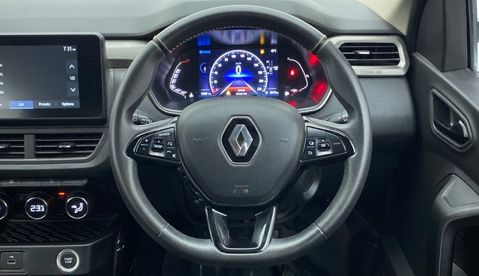 2021 Renault Kiger RXZ MT, Petrol, Manual, 16,369 km, Steering Wheel Close Up