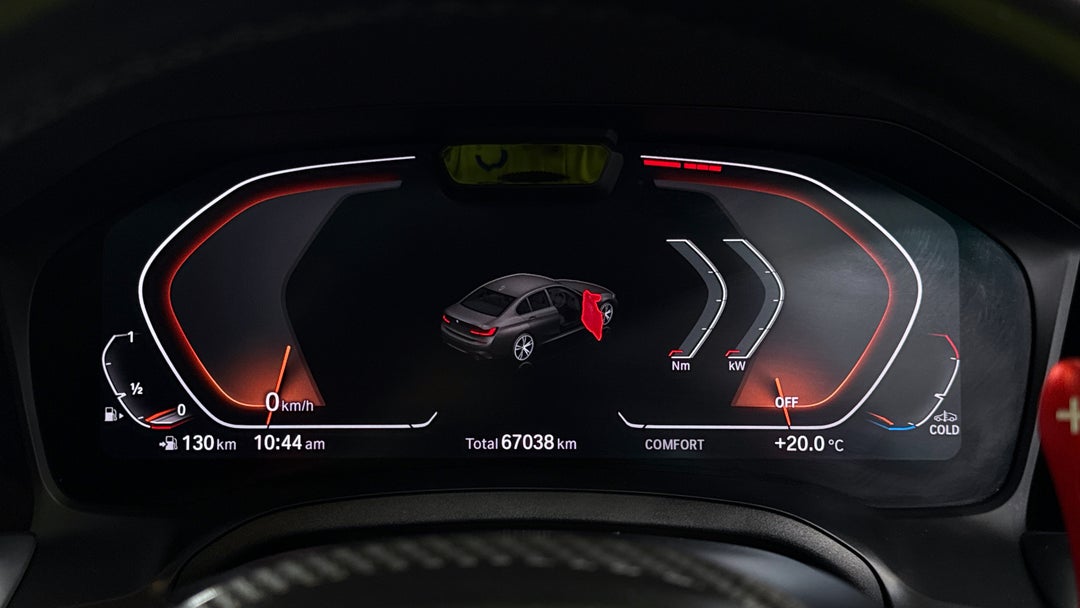 2019 BMW 3 30i M Sport, Automatic, 67038 km, Odometer View